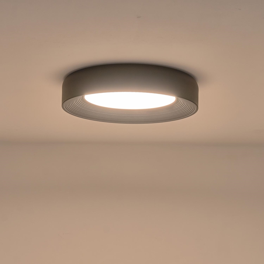 LED Plafondlamp LED/40W/230V 3000K zwart diameter 50 cm