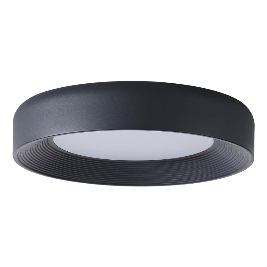 LED Plafondlamp LED/40W/230V 3000K zwart diameter 50 cm