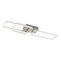 LED Plafondlamp LED/42W/230V 3000K mat chroom