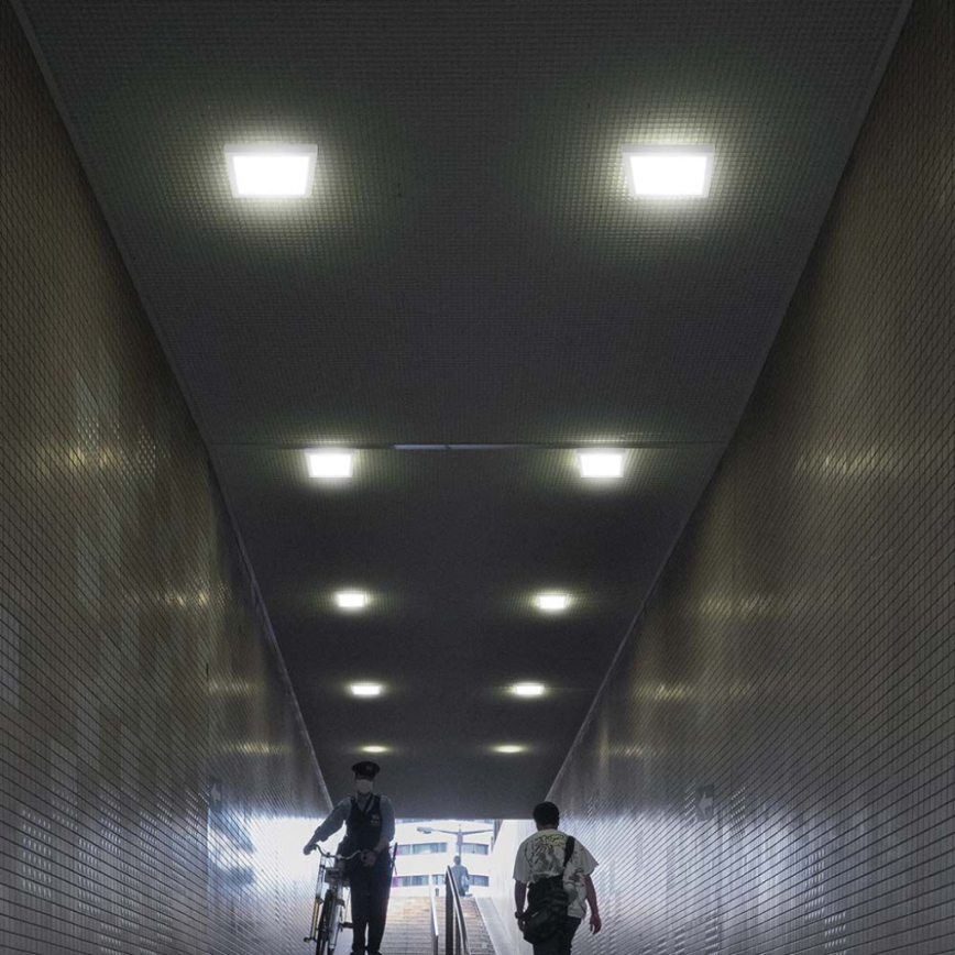 LED Plafondlamp LED/6W/230V 3000K 12x12 cm wit
