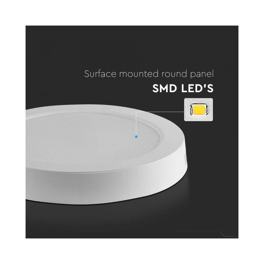 LED Plafondlamp LED/6W/230V 6500K wit