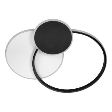 LED Plafondlamp LED/78W/230V 3000-5000K zwart/grijs