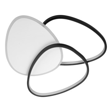 LED Plafondlamp LED/82W/230V 3000-5000K zwart/grijs