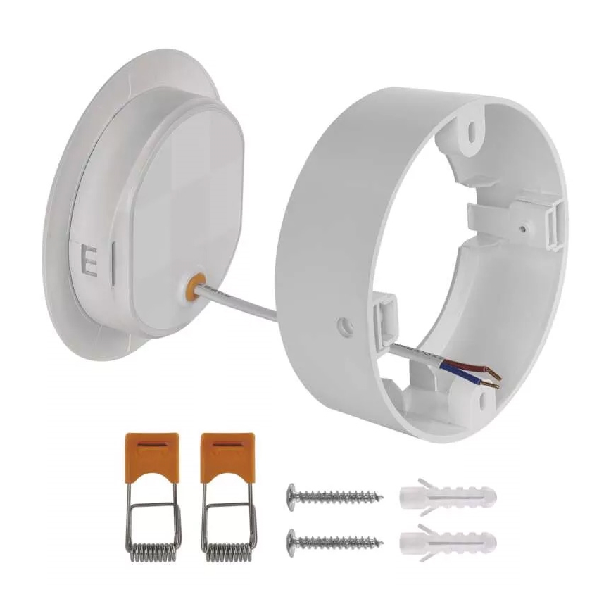 LED plafondlamp LED/9W/230V diameter 12 cm wit