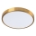 LED plafondlamp LIBRA, 15 W, 230 V, 4000 K, Ø 29 cm, goudkleurig