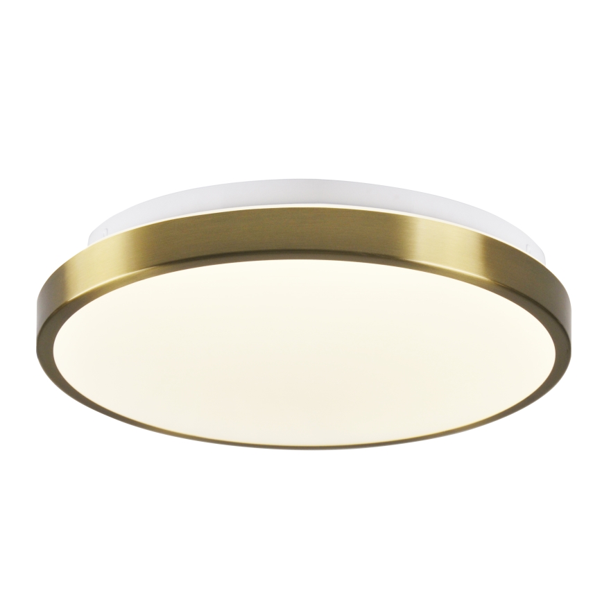 LED plafondlamp LIBRA, 15 W, 230 V, 4000 K, Ø 29 cm, goudkleurig