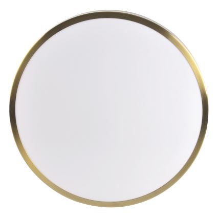 LED plafondlamp LIBRA, 15 W, 230 V, 4000 K, Ø 29 cm, goudkleurig