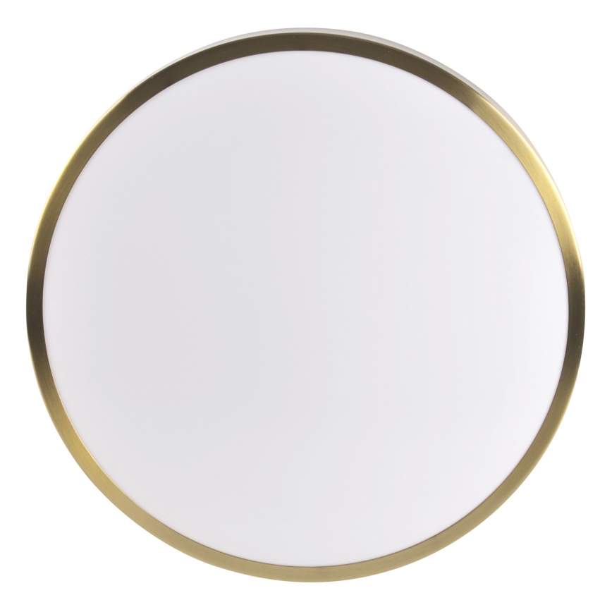 LED plafondlamp LIBRA, 15 W, 230 V, 4000 K, Ø 29 cm, goudkleurig