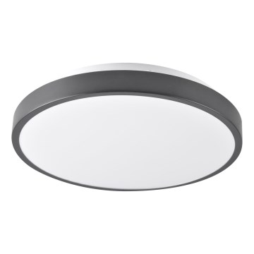 LED plafondlamp LIBRA LED/15W/230V 4000K pr. 29 cm zwart