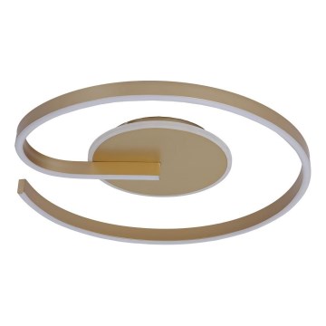 LED plafondlamp LORENZO LED/22W/230V Ø 50 cm goud