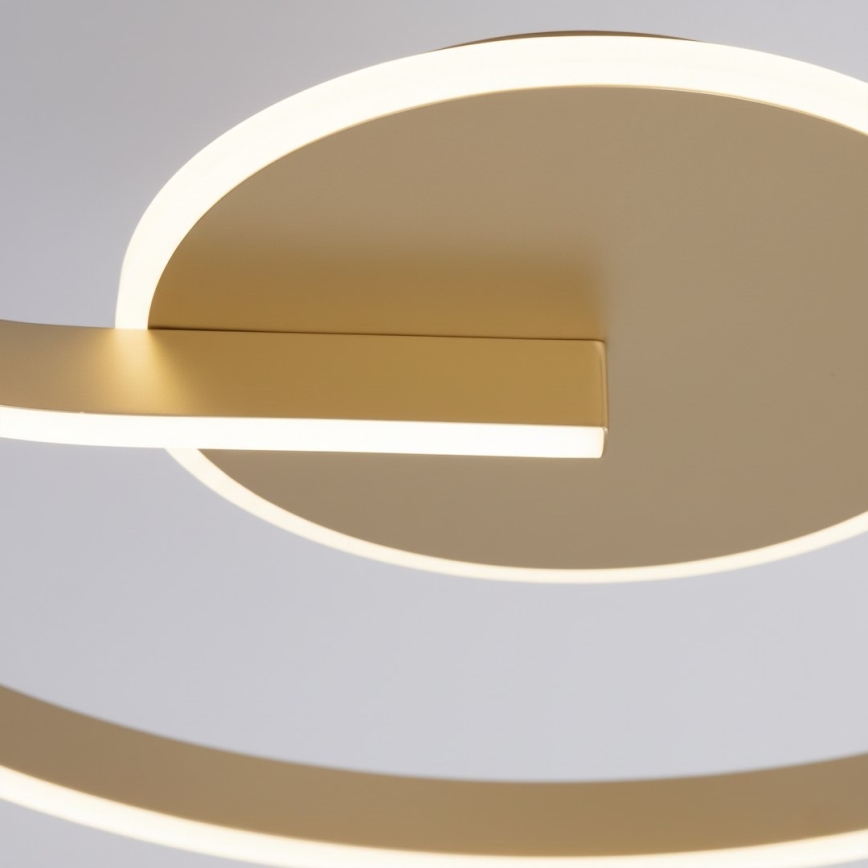LED plafondlamp LORENZO LED/22W/230V Ø 50 cm goud