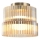 LED-plafondlamp LUXE LED/12W/230V Ø 14,8 cm messing
