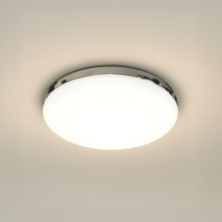 LED plafondlamp MAYA LED/10W/230V Ø 26 cm glanzend chroom