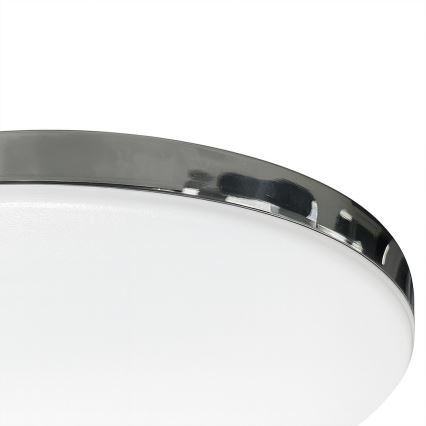 LED-plafondlamp MAYA LED/36W/230V Ø 50 cm glanzend chroom