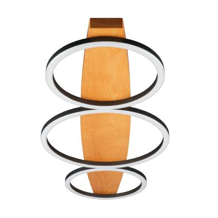LED-plafondlamp MELISA LED/28W/230V 26,5x70 cm grenen