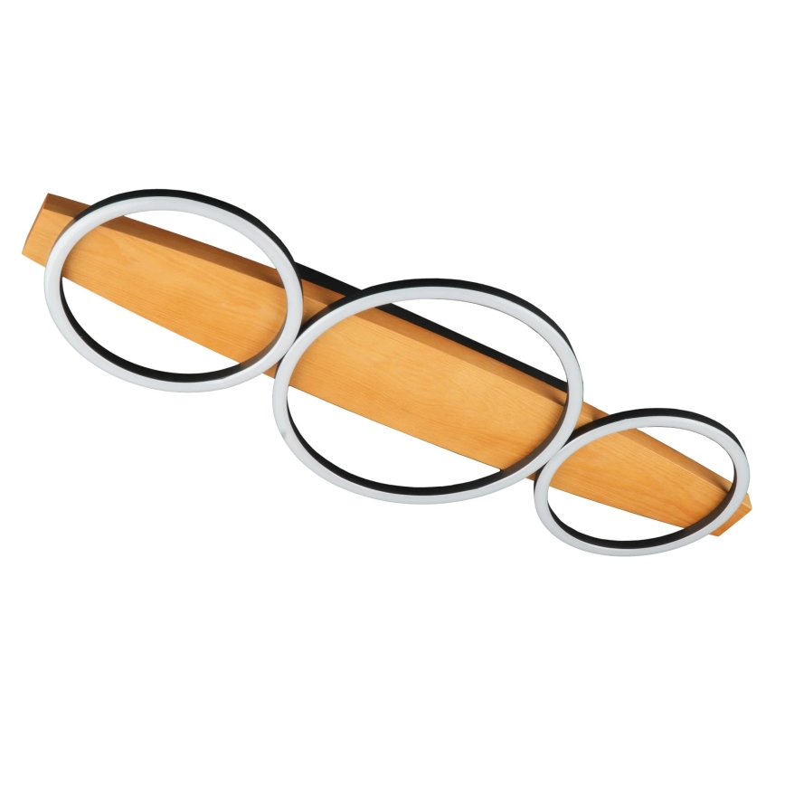 LED-plafondlamp MELISA LED/28W/230V 26,5x70 cm grenen