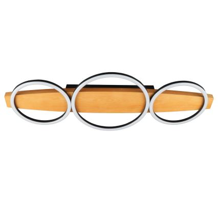 LED-plafondlamp MELISA LED/28W/230V 26,5x70 cm grenen