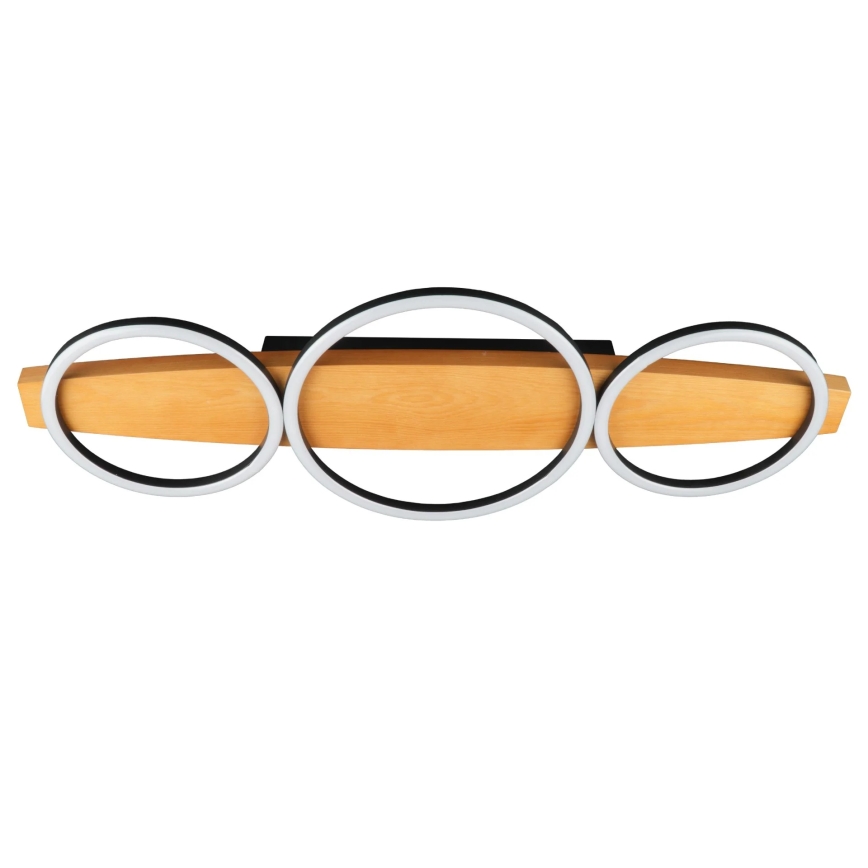 LED-plafondlamp MELISA LED/28W/230V 26,5x70 cm grenen