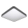 LED-plafondlamp met bewegings- en schemersensor WILTON LED/24W/230V 4000K 33x33 cm antraciet