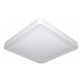 LED-plafondlamp met bewegings- en schemersensor WILTON LED/24W/230V 4000K 33x33 cm wit