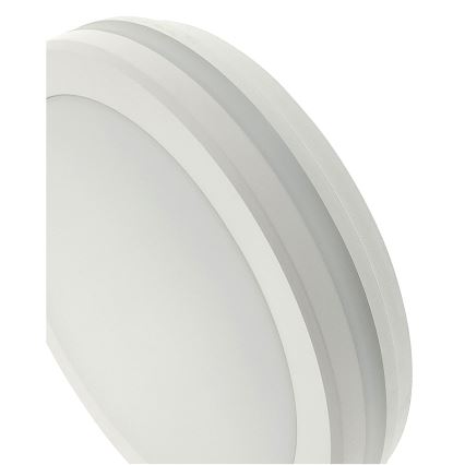LED plafondlamp voor badkamer met bewegingssensor LED/20W/230V 3000/4000/6500K Ø 23 cm IP54 wit