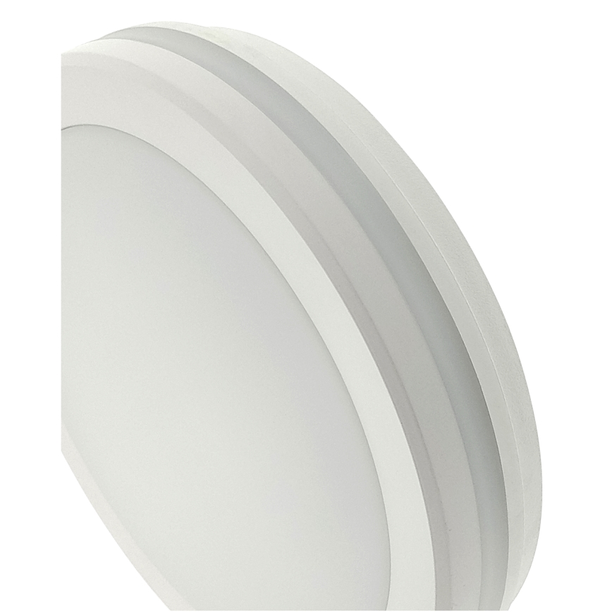 LED plafondlamp voor badkamer met bewegingssensor LED/20W/230V 3000/4000/6500K Ø 23 cm IP54 wit