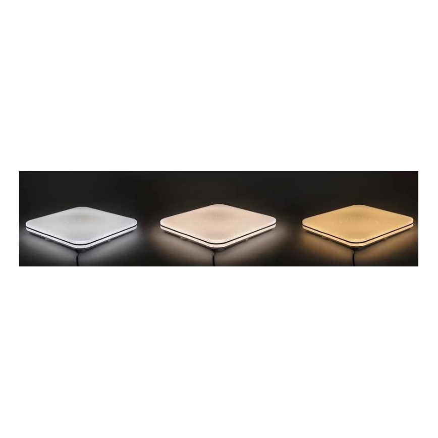 LED Plafondlamp met dimmer SYRIUS met afstandsbediening LED/72W/230V