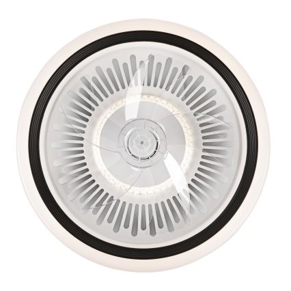 LED Dimbare plafondlamp met ventilator GEMMA LED/37W/230V wit + afstandsbediening
