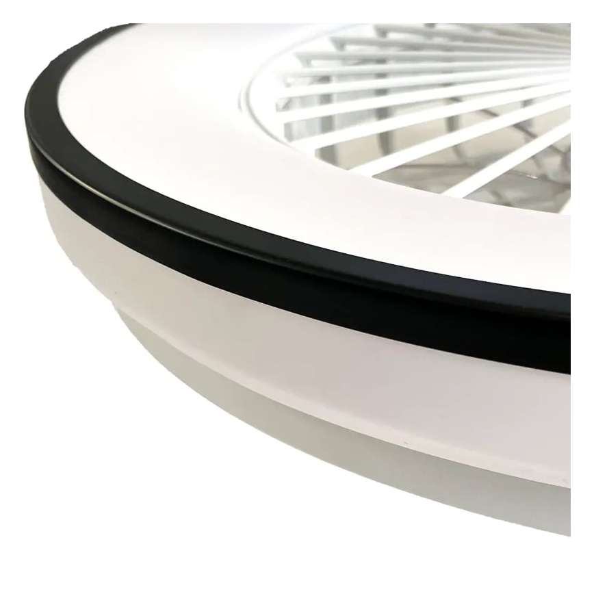 LED Dimbare plafondlamp met ventilator OPAL LED/48W/230V 3000-6500K + afstandsbediening