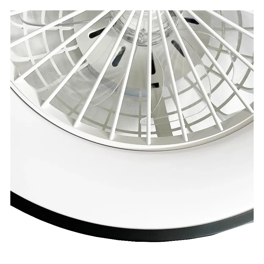 LED Dimbare plafondlamp met ventilator OPAL LED/48W/230V 3000-6500K + afstandsbediening