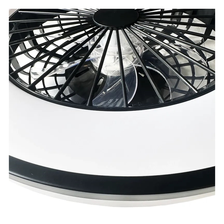 LED Dimbare plafondlamp met ventilator OPAL LED/48W/230V 3000-6500K + afstandsbediening