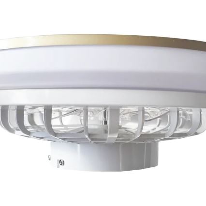 LED Dimbare plafondlamp met ventilator OPAL LED/48W/230V 3000-6500K + afstandsbediening