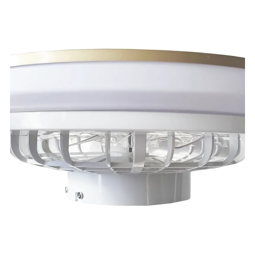 LED Dimbare plafondlamp met ventilator OPAL LED/48W/230V 3000-6500K + afstandsbediening