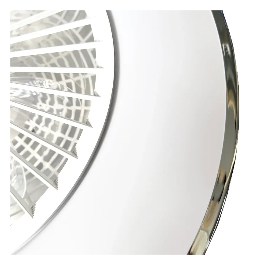 LED Dimbare plafondlamp met ventilator OPAL LED/72W/230V 3000-6500K + afstandsbediening