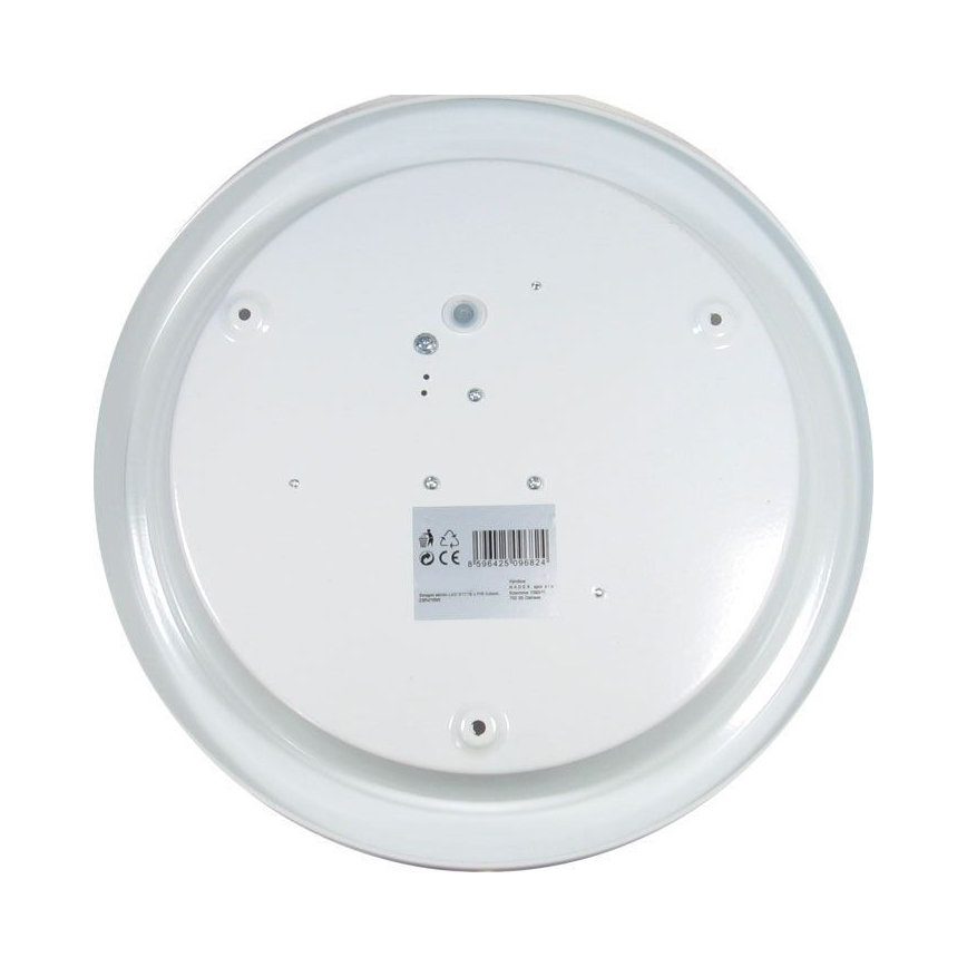 LED Plafondlamp met PIR sensor LED/16W/230V 4000K