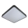 LED Plafondlamp met sensor WILTON LED/24W/230V 37,5x37,5 cm antraciet