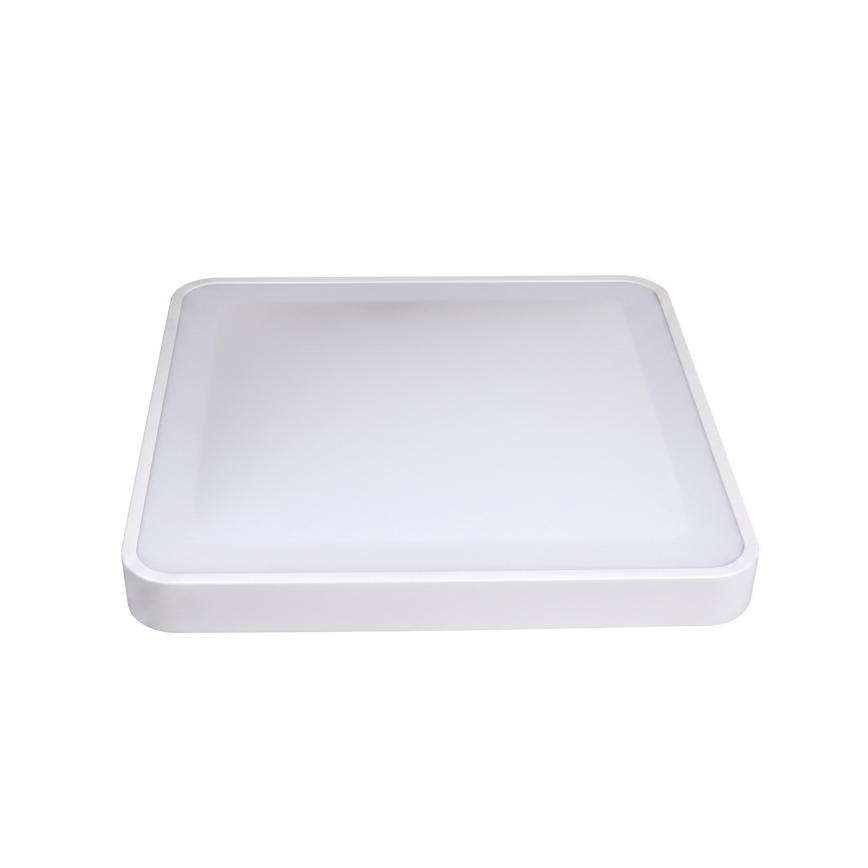 LED-plafondlamp met bewegings- en schemersensor WILTON LED/24W/230V 4000K 33x33 cm wit