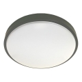 LED Plafondlamp met sensor WILTON LED/24W/230V 4000K diameter 38 cm antraciet