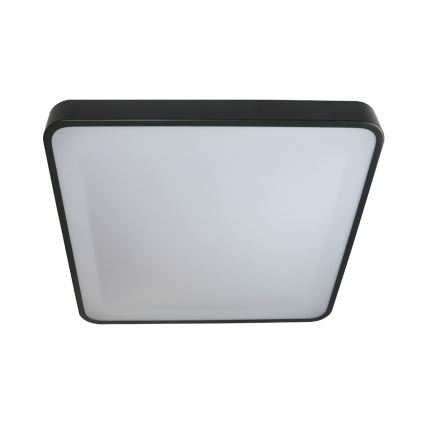 LED Plafondlamp met sensor WILTON LED/24W/230V 37,5x37,5 cm antraciet