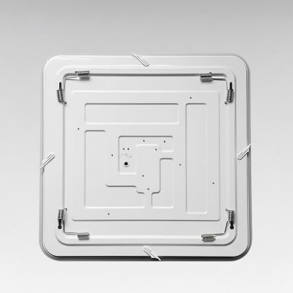 LED plafondlamp NEMO LED/36W/230V 50x50 cm glanzend chroom