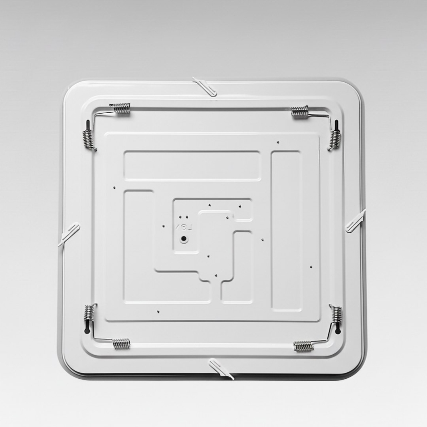 LED plafondlamp NEMO LED/36W/230V 50x50 cm glanzend chroom