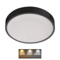 LED Plafondlamp NEXXO LED/28,5W/230V 3000/3500/4000K d. 30 cm zwart
