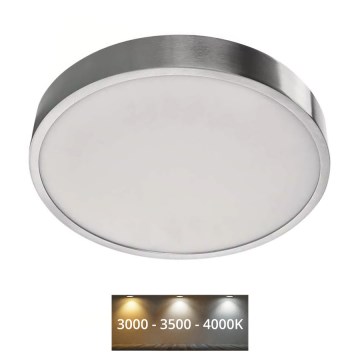 LED Plafondlamp NEXXO LED/28,5W/230V 3000/3500/4000K diameter 30 cm glanzend chroom