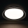 LED Plafondlamp NIFU LED/17,8W/230V diameter 43 cm wit/zwart