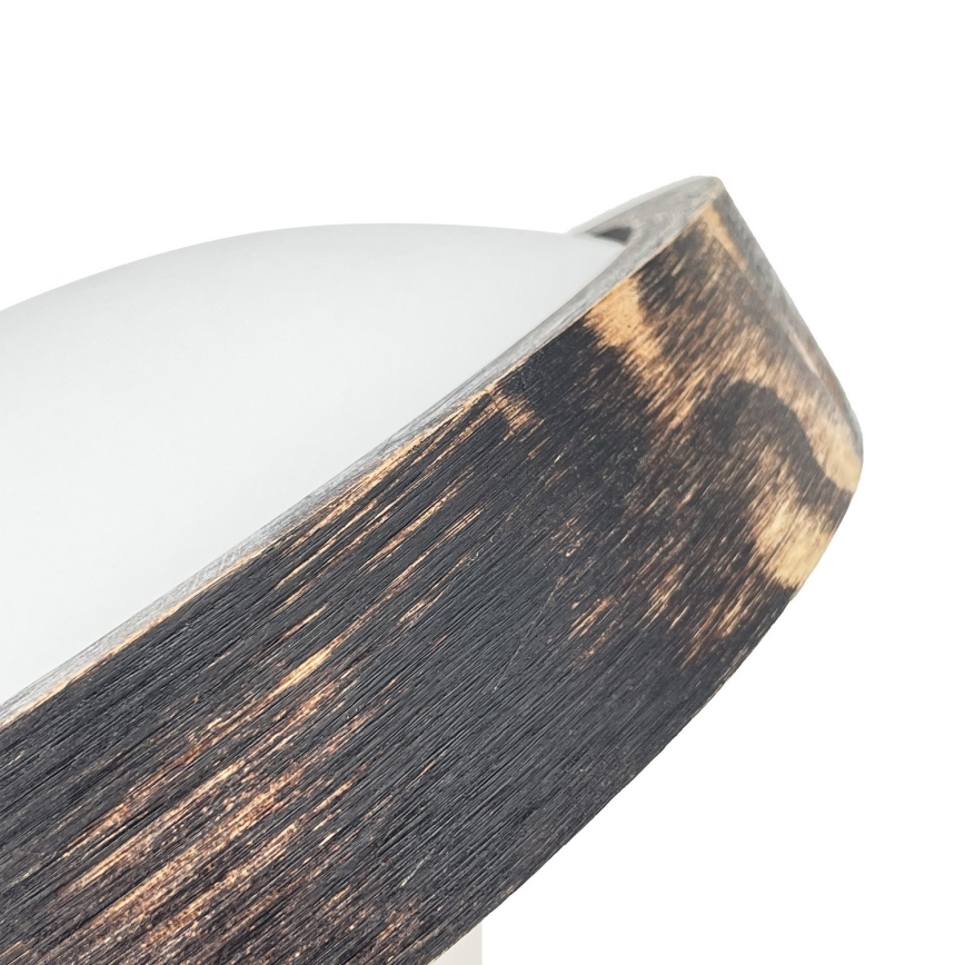 LED-plafondlamp OAK SLIM LED/20W/230V 4000K Ø 27 cm eik/donkerbruin