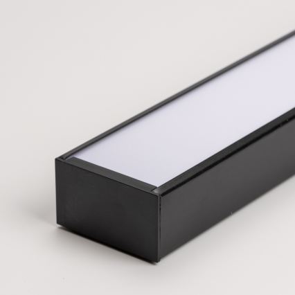 LED plafondlamp (opbouw/pendel) CYNIDECO LED/12W/230V 4000K zwart