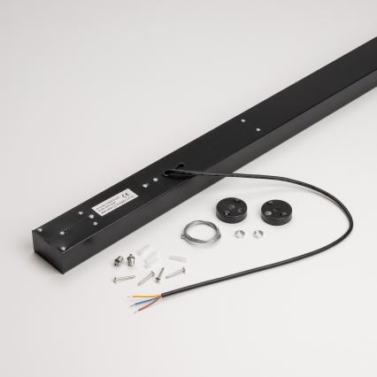 LED plafondlamp (opbouw/pendel) CYNIDECO LED/12W/230V 4000K zwart