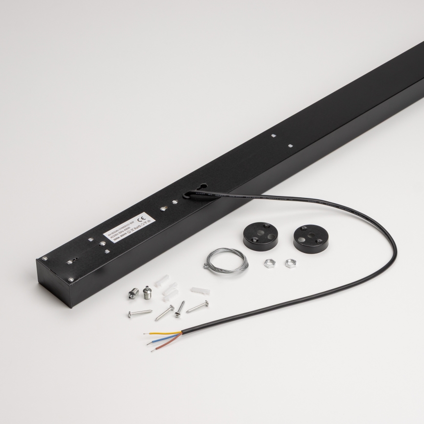 LED plafondlamp (opbouw/pendel) CYNIDECO LED/12W/230V 4000K zwart