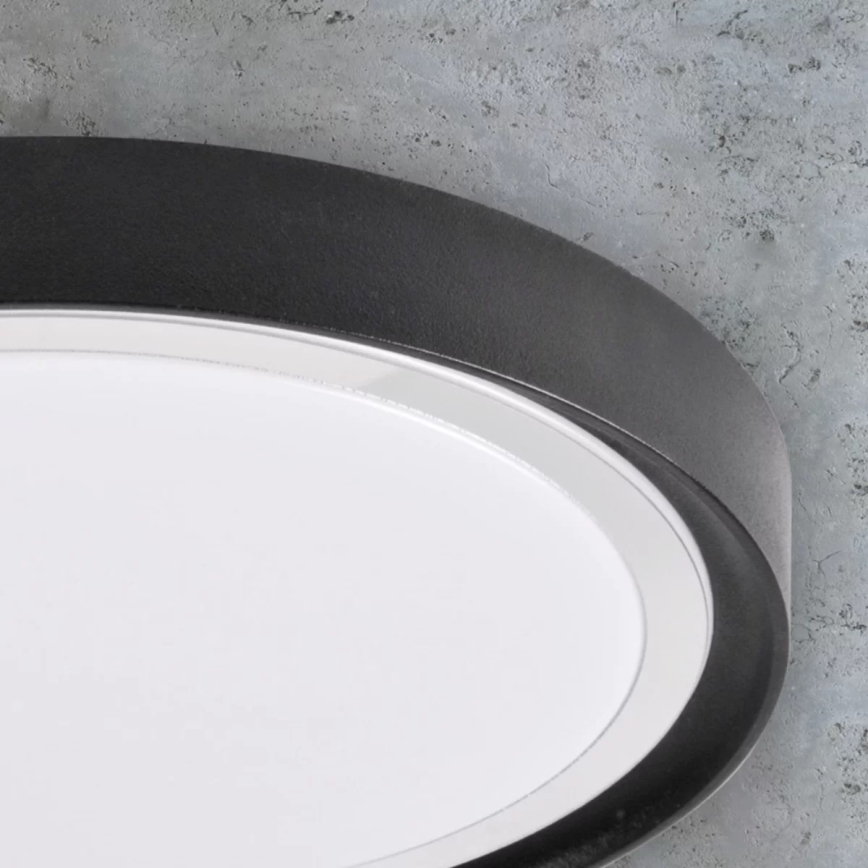 LED Plafondlamp PERSE LED/15W/230V zwart