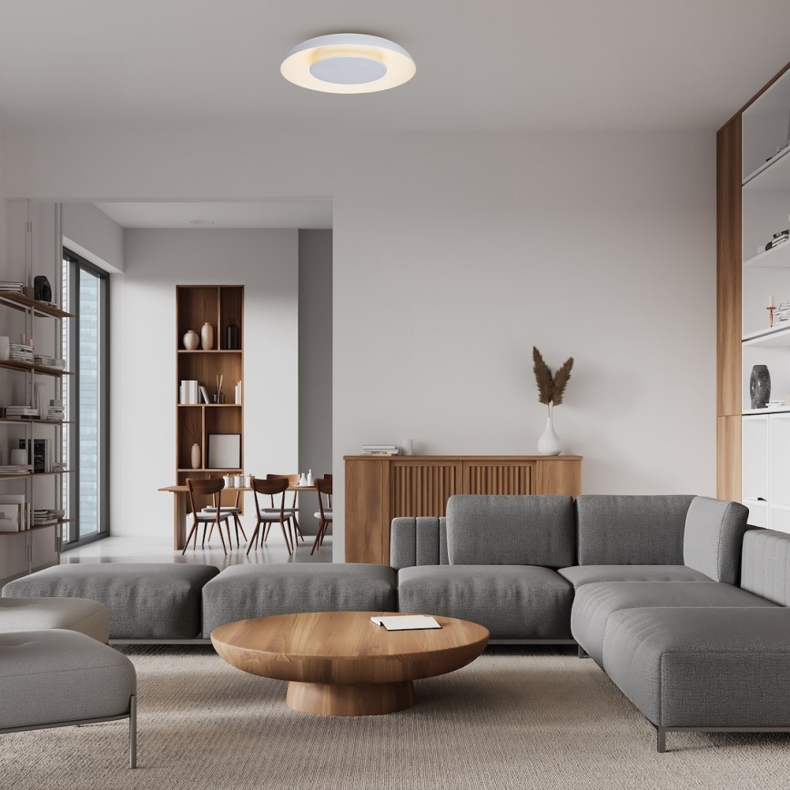 LED-plafondlamp PIATTINO LED/30W/230V 3000/4000/6000K Ø 40 cm wit